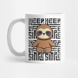 Keep life simple Mug